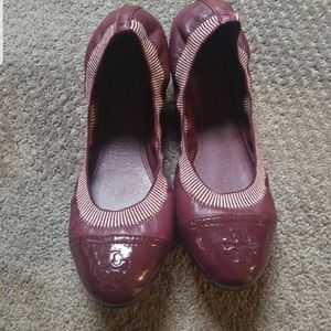 TORY BURCH BALLET FLATS SIZE 10